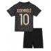 Paris Saint-Germain Ousmane Dembele #10 Babykleding Derde Shirt Kinderen 2023-24 Korte Mouwen (+ korte broeken)